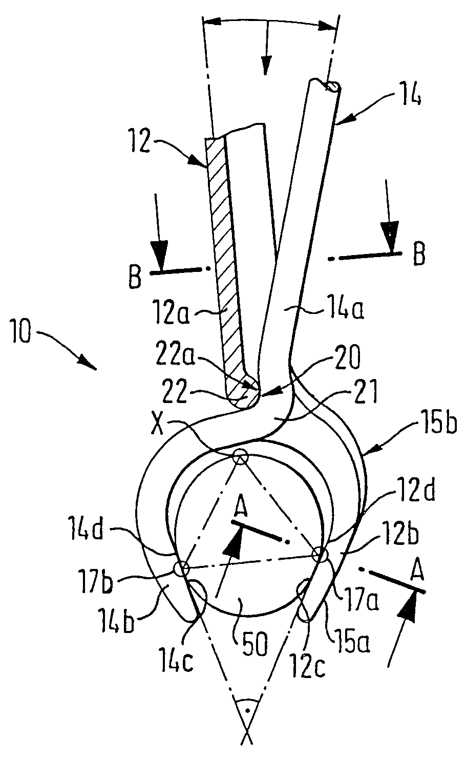 Non-penetrating fixing device