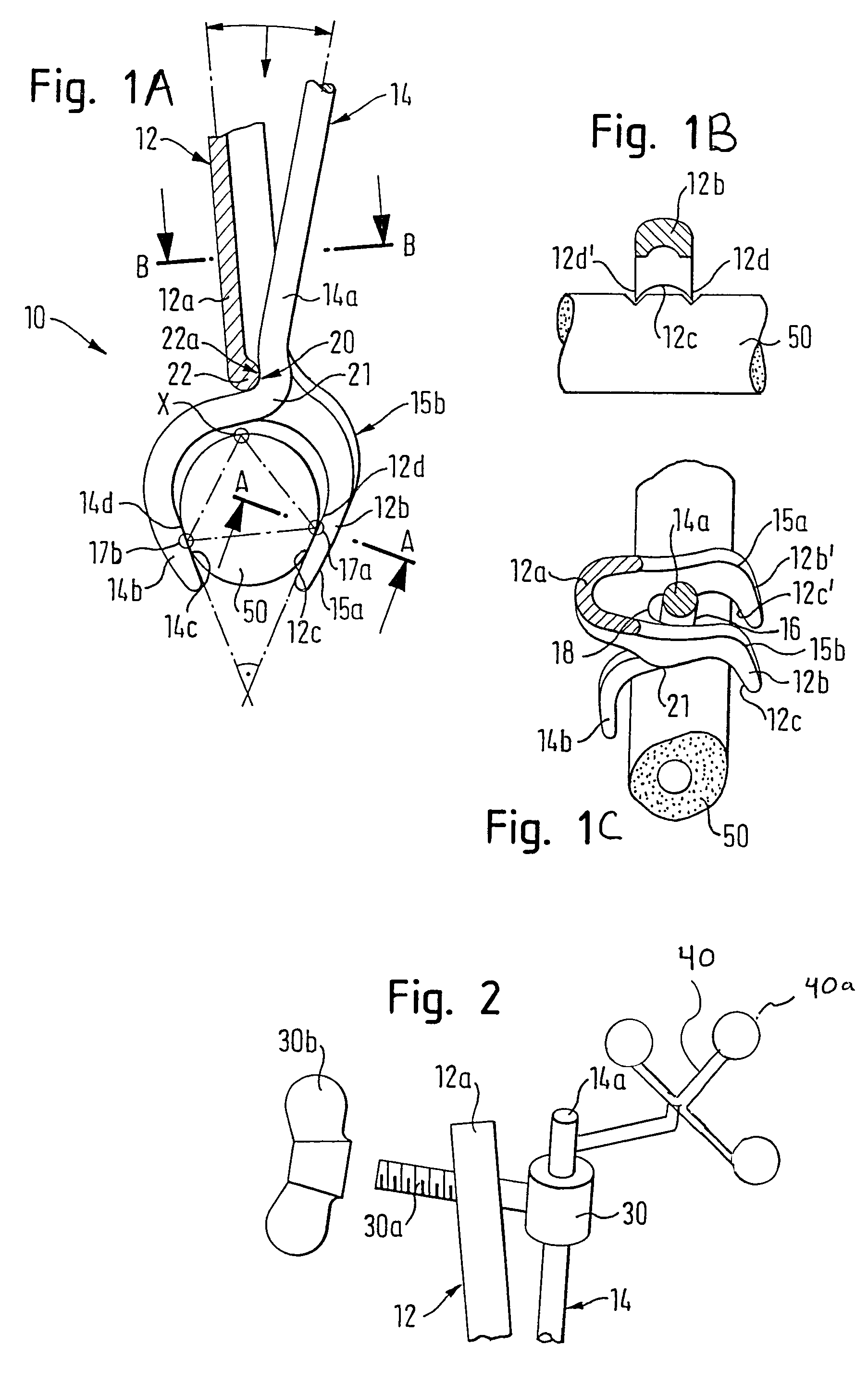 Non-penetrating fixing device