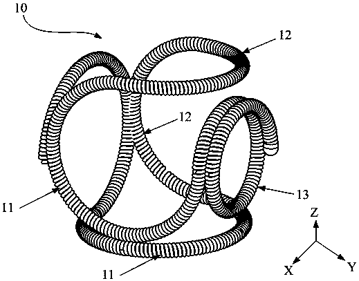 Embolism device and spring rings thereof