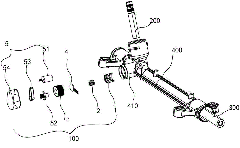 Steering gear and its clearance adjustment mechanism, vehicle