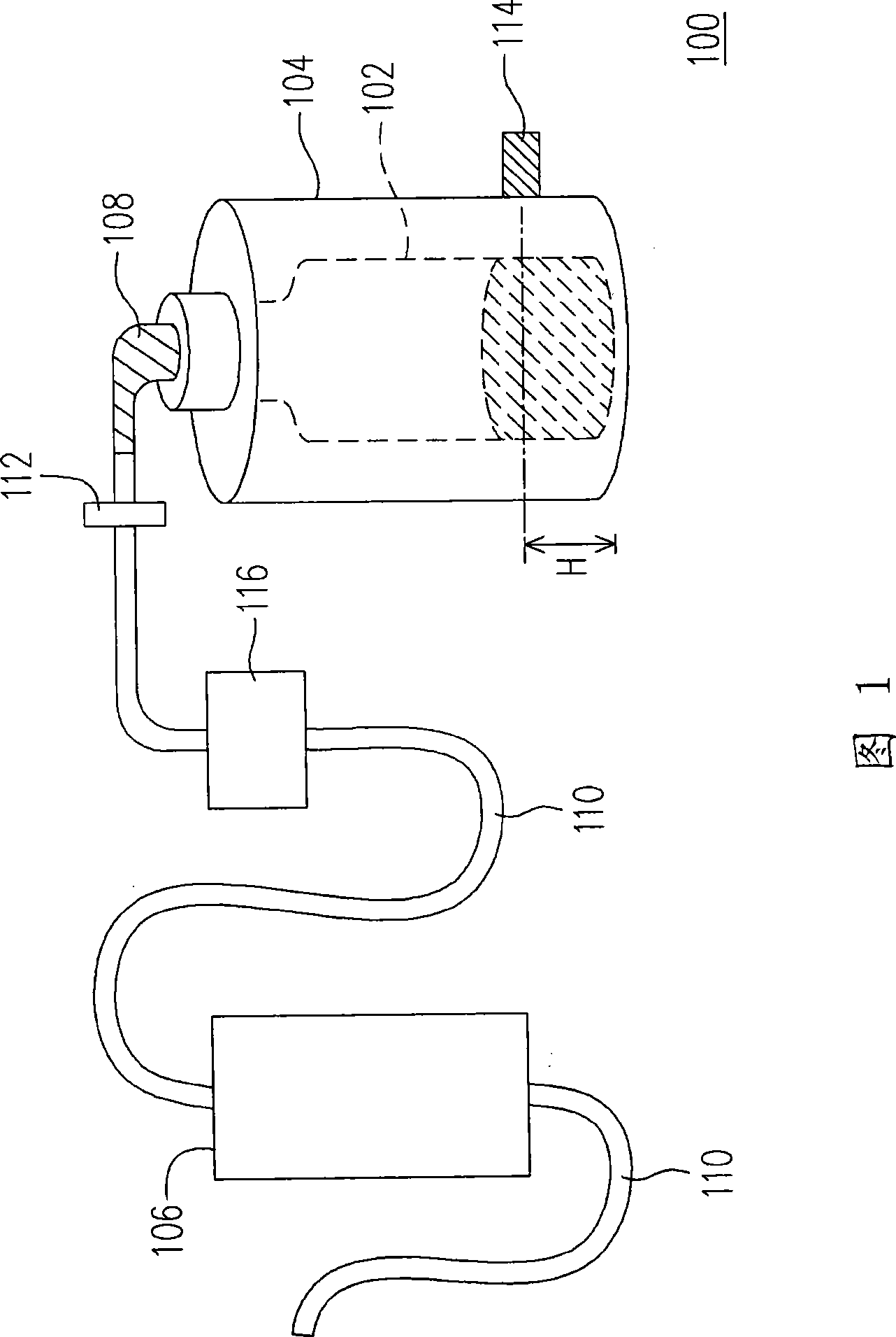 Detecting and early-warning system for liquid and liquid level and method