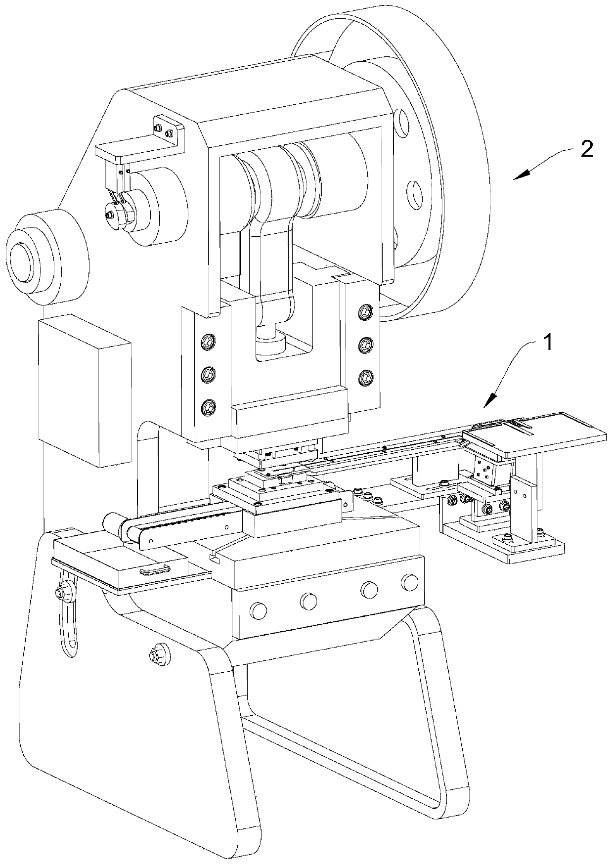 Semi-automatic stamping system