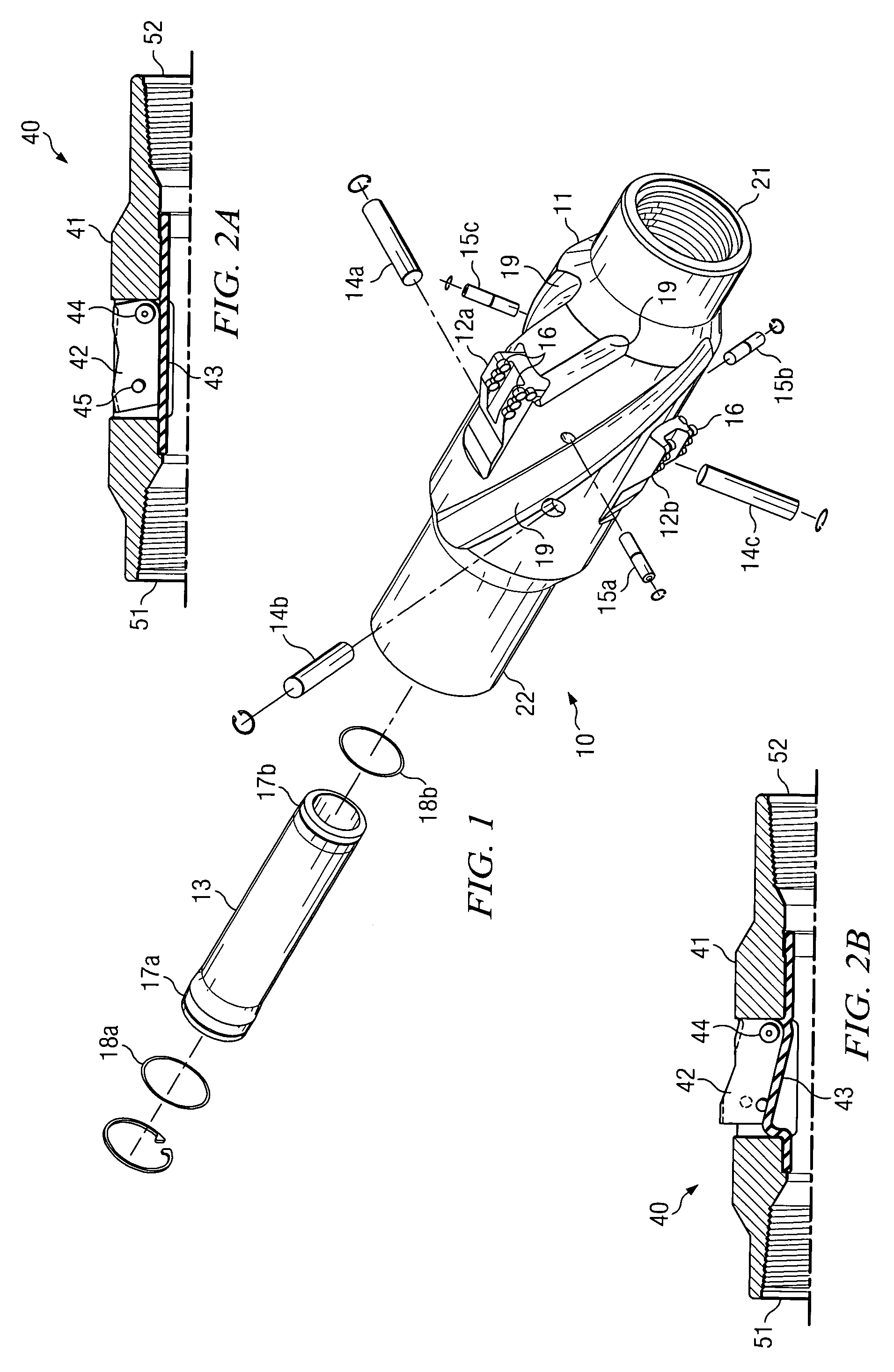 Drilling tool having an expandable bladder and method for using same