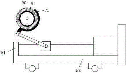 Mobile air conditioner condensate discharge device