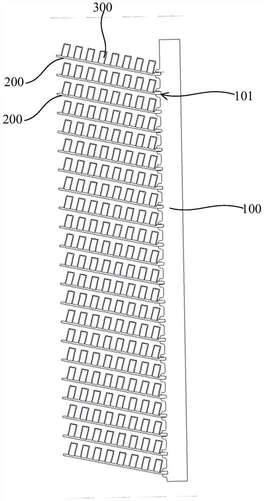 Radiator based on phase change suppression plate and electronic equipment