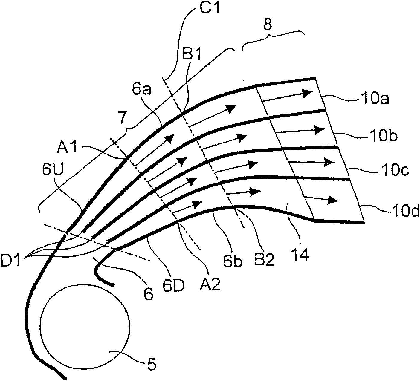 Micro-particle diffusing device