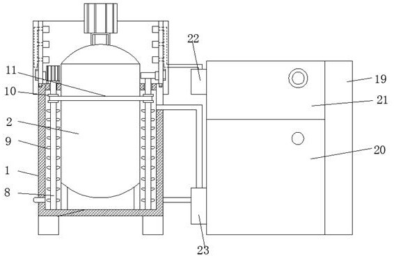 Stinky tofu brine fermentation temperature control equipment