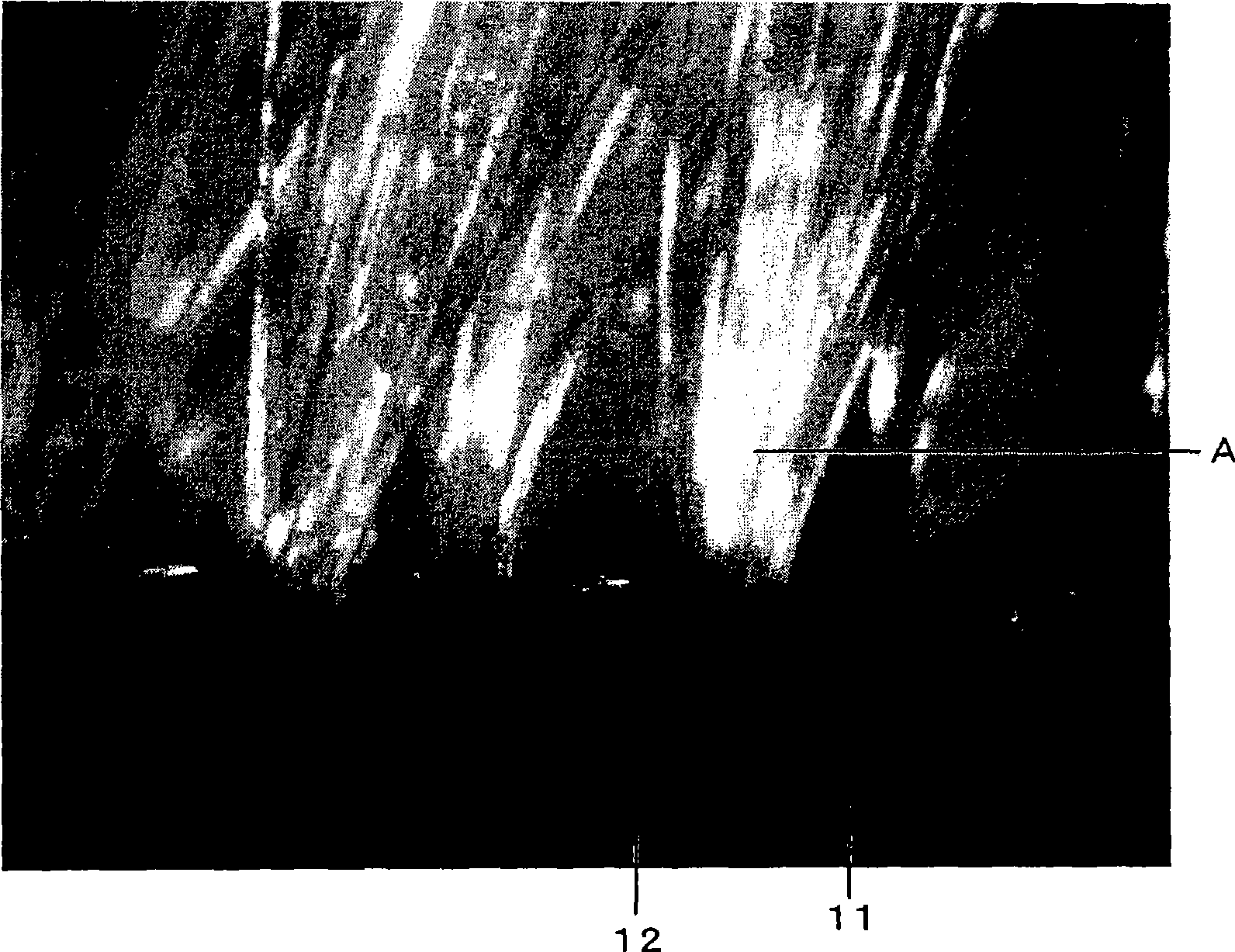 Rubbing cloth material for producing liquid crystal panel