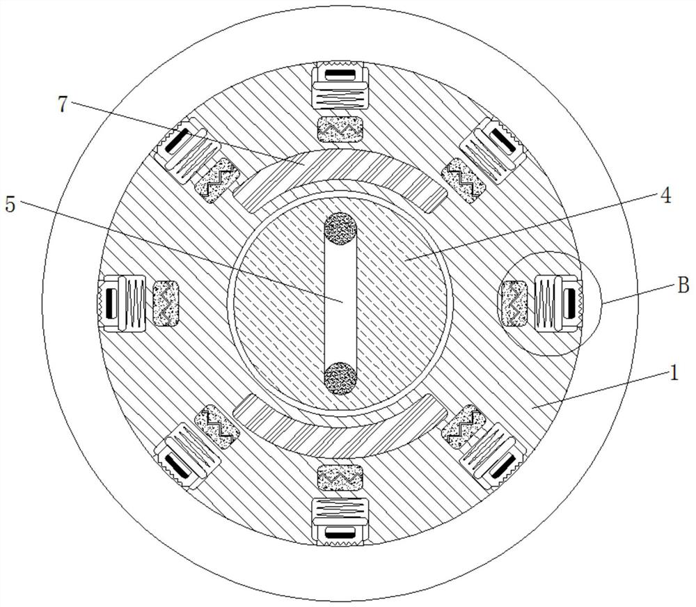 A self-generating electromagnetic anti-skid cable meter counting device