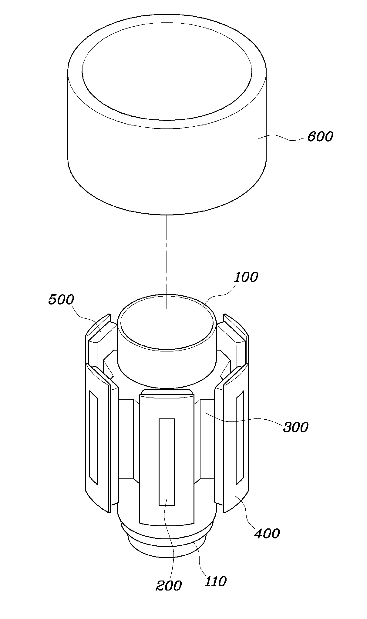 Canned-motor pump for vehicle