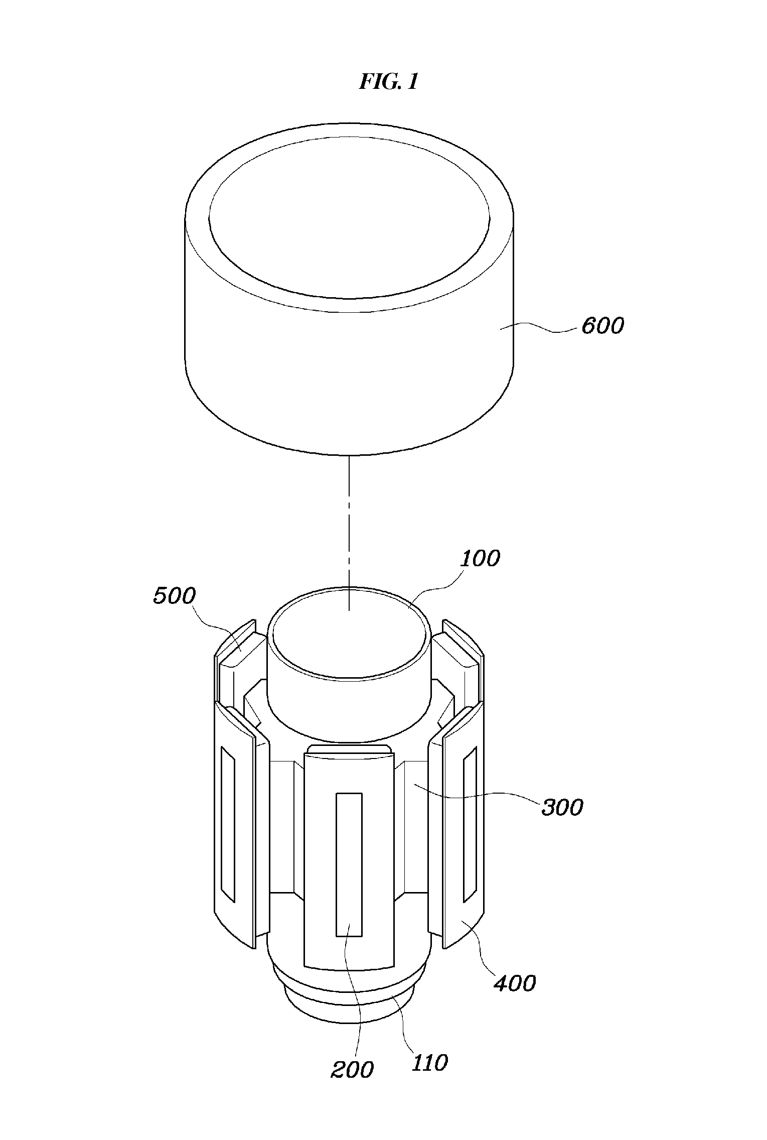 Canned-motor pump for vehicle