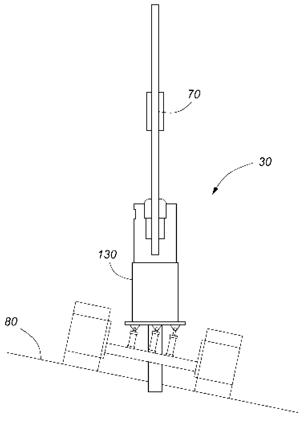 Levelling and grading device and system