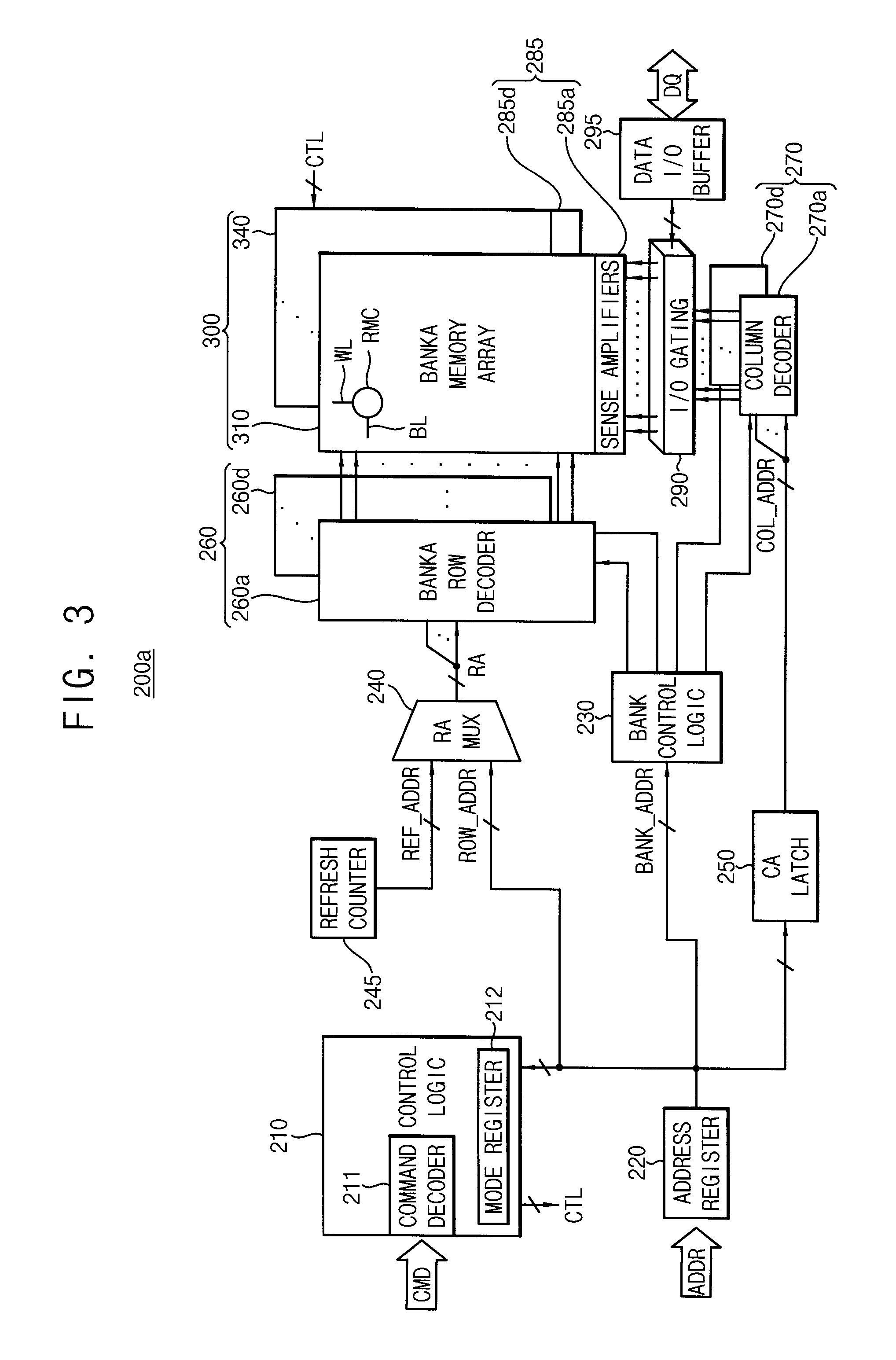 Memory cores of resistive type memory devices, resistive type memory devices and method of sensing data in the same