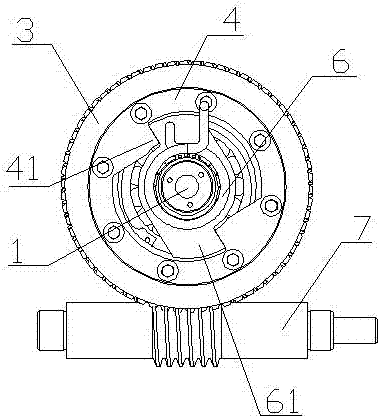 Duration test device of automatic adjustment arm