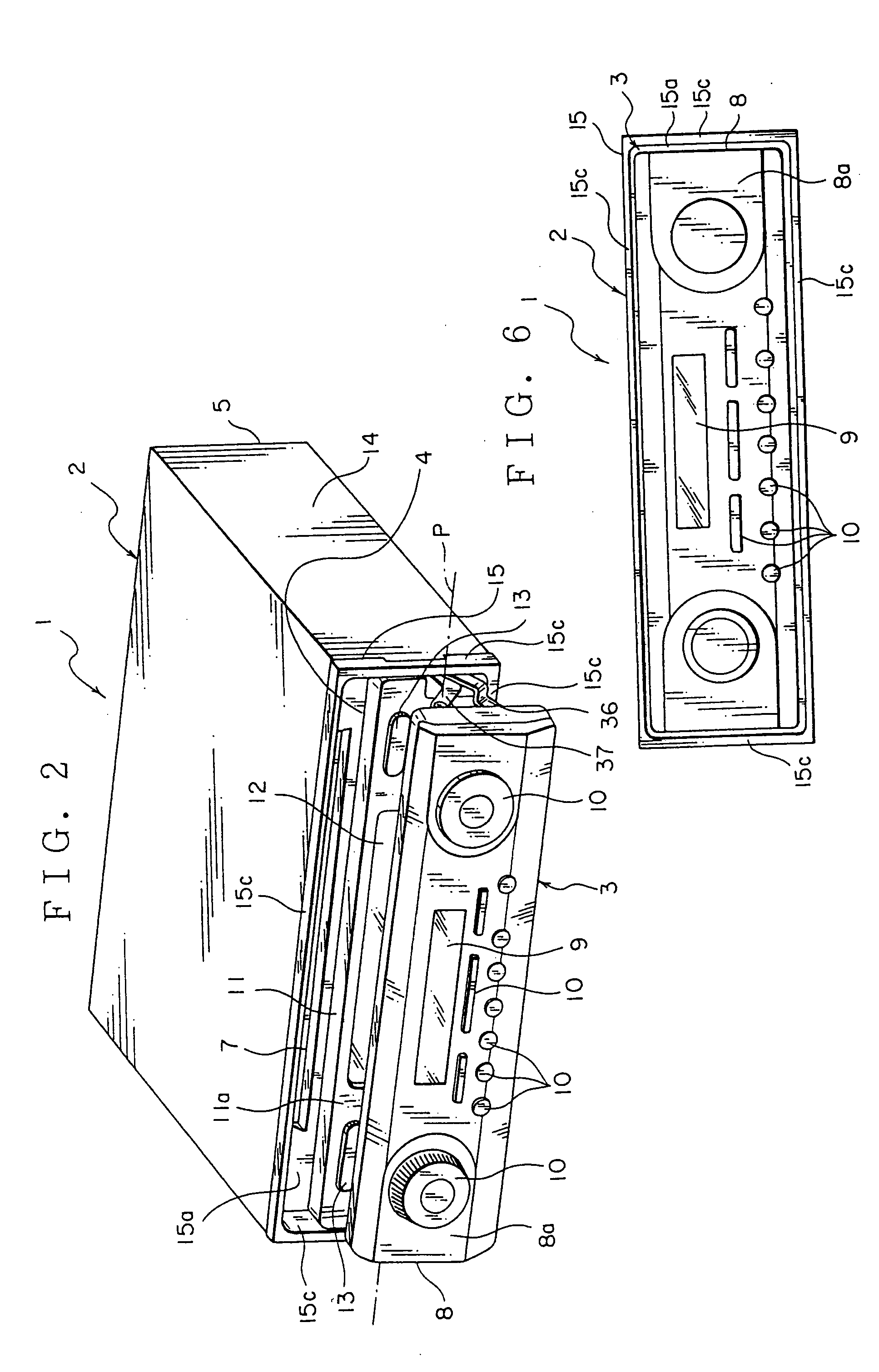 Driving mechanism of electronic instrument