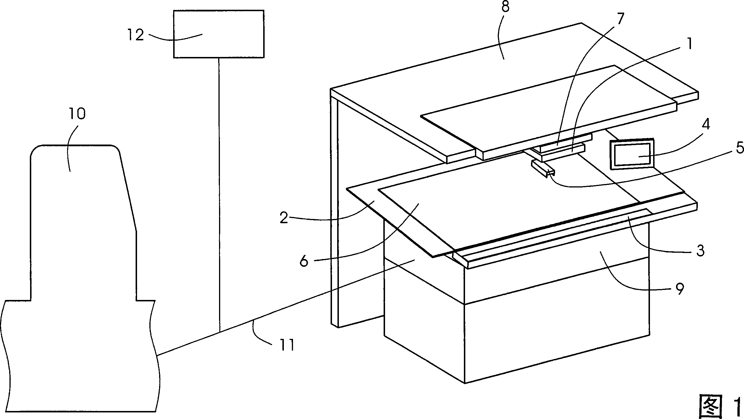 Operating device for printing machine