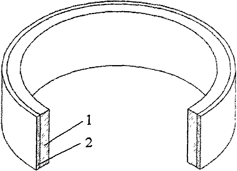 Stress support ring for highfield superconducting solenoid coil and mounting method