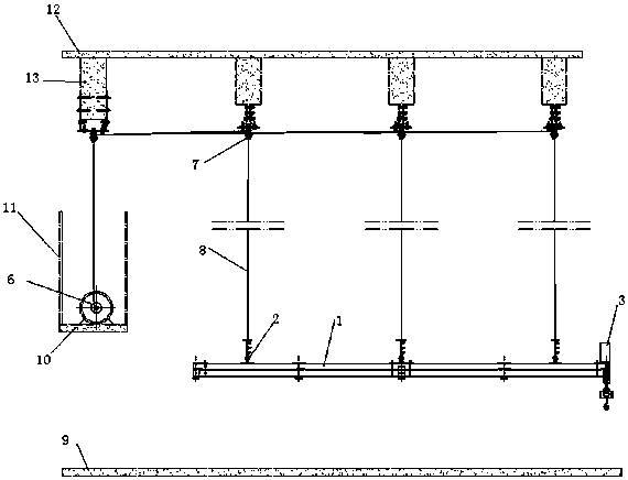 Parachute airing device and method