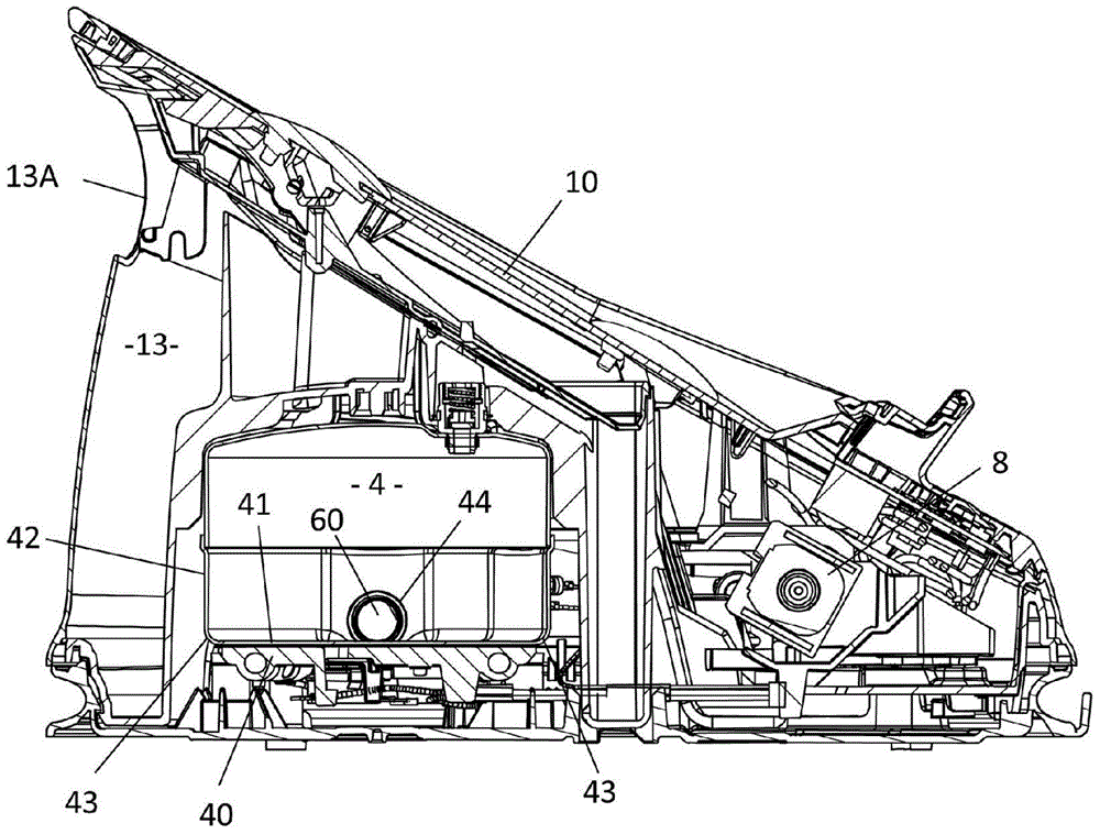 Household ironing appliance comprising a vessel for generating pressure steam and provided with a drain opening