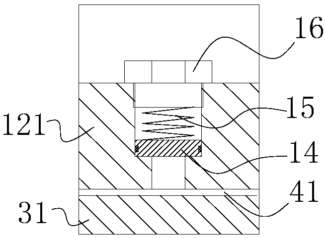 Four-piston air-water booster cylinder