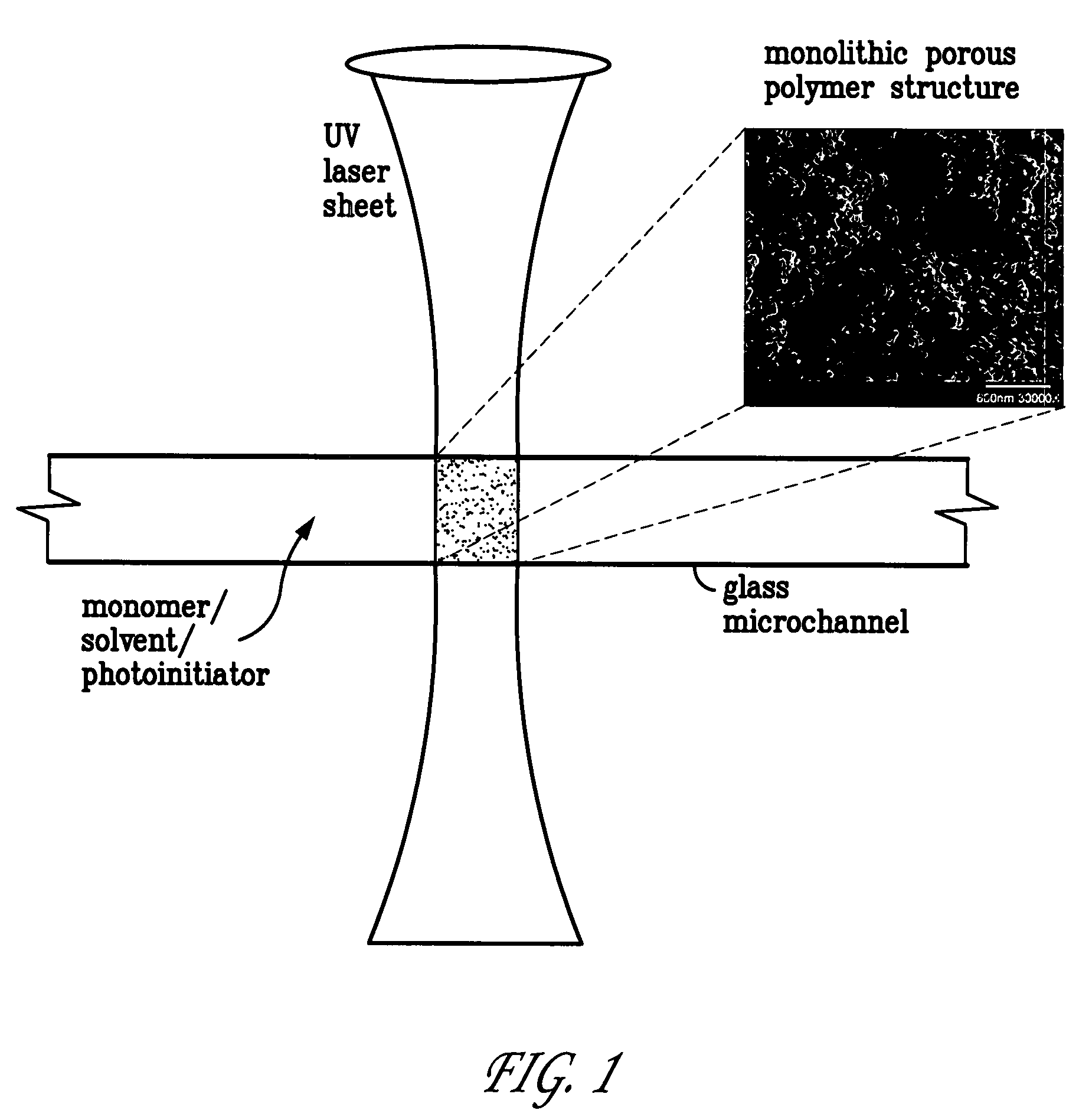 Method for dialysis on microchips using thin porous polymer membrane
