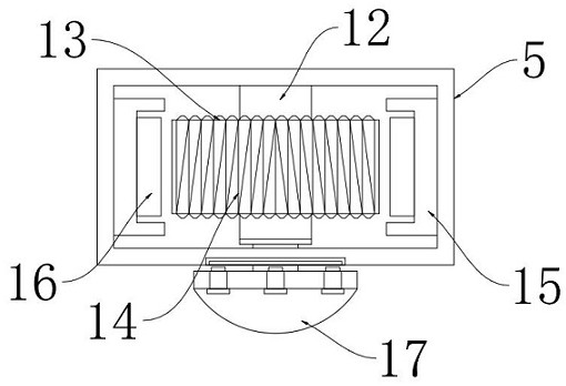 Hoisting fixture for automobile flywheel casing casting and using method of the hoisting fixture