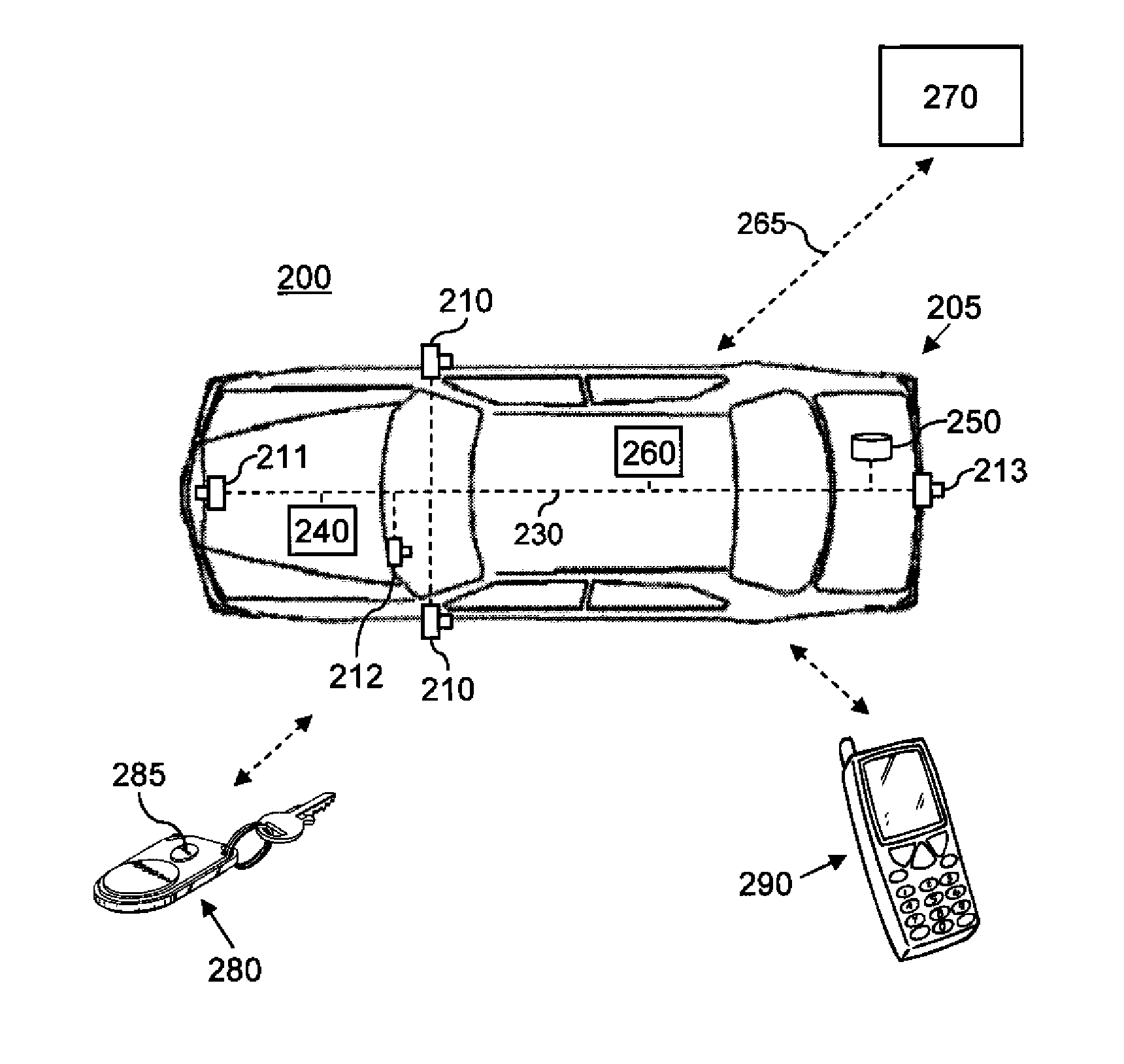 Automotive imaging system for recording exception events