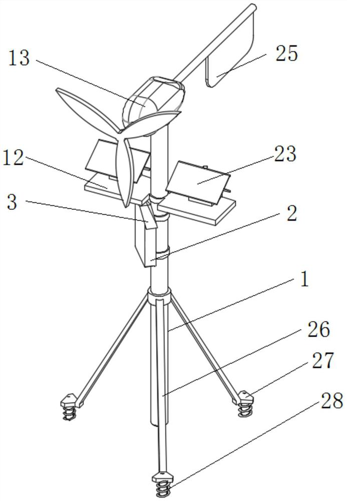 A soil moisture monitoring device and monitoring method thereof