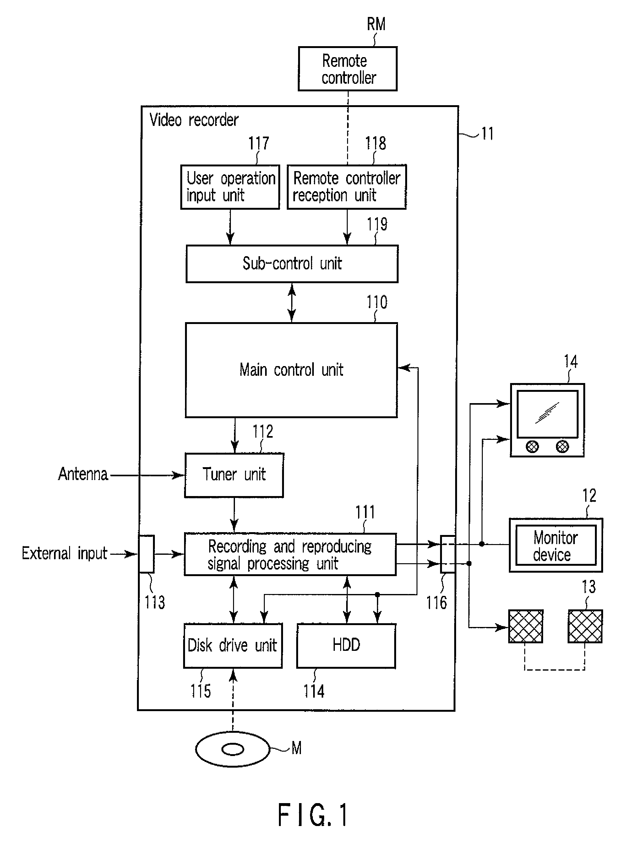 Broadcast/VOD receiver and viewing management method