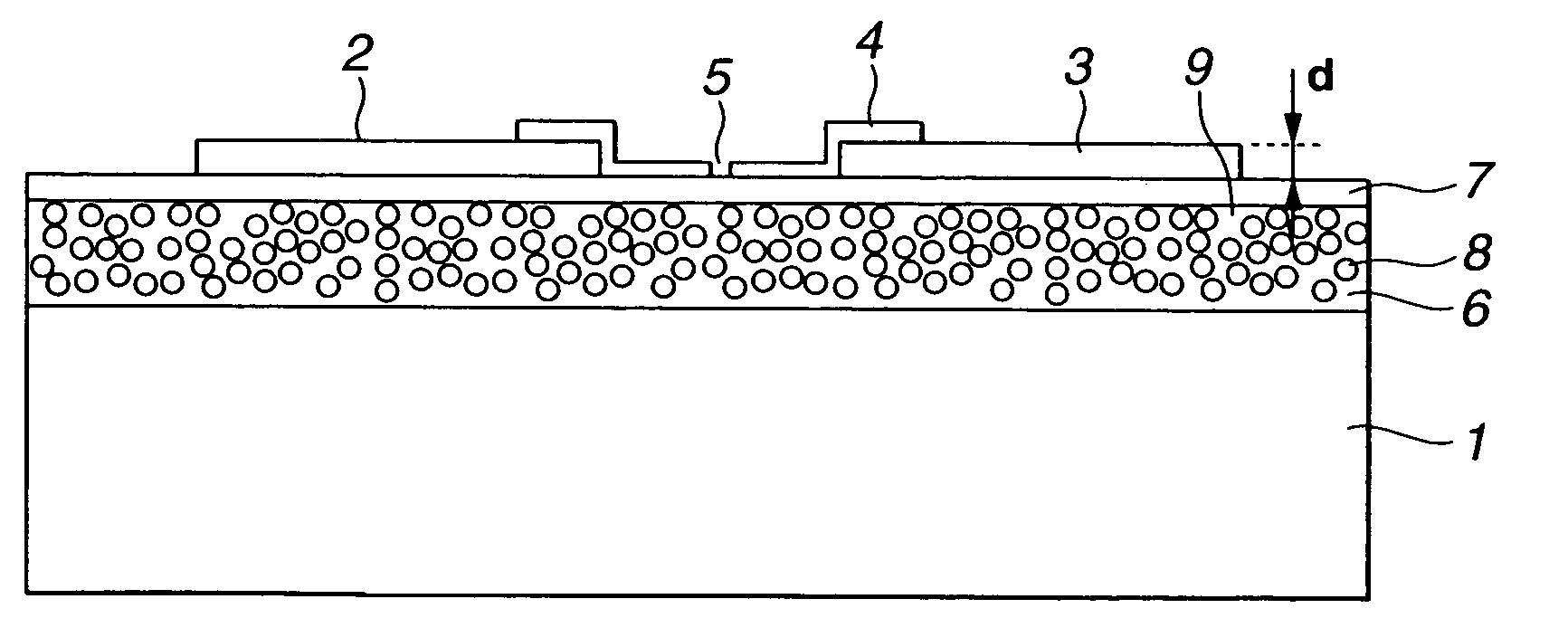 Electron source and an image display device including the electron source