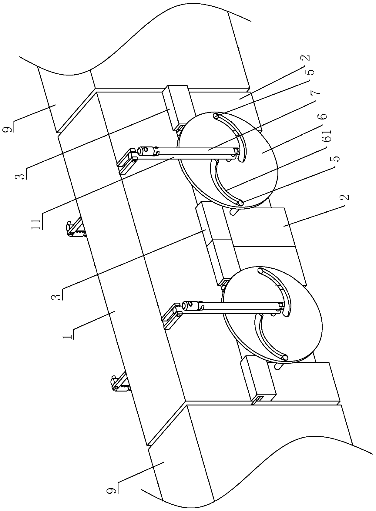 Secondary ridge butt joint metal joint convenient to disassemble and assemble