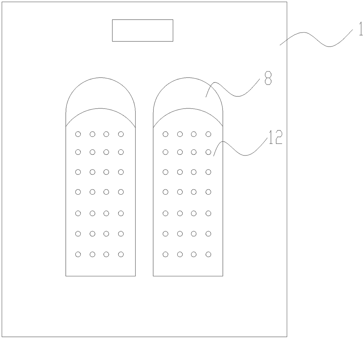 Foot rest for learning desk