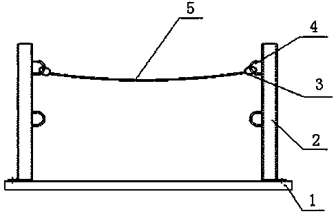 Method and device for fixing safety belt