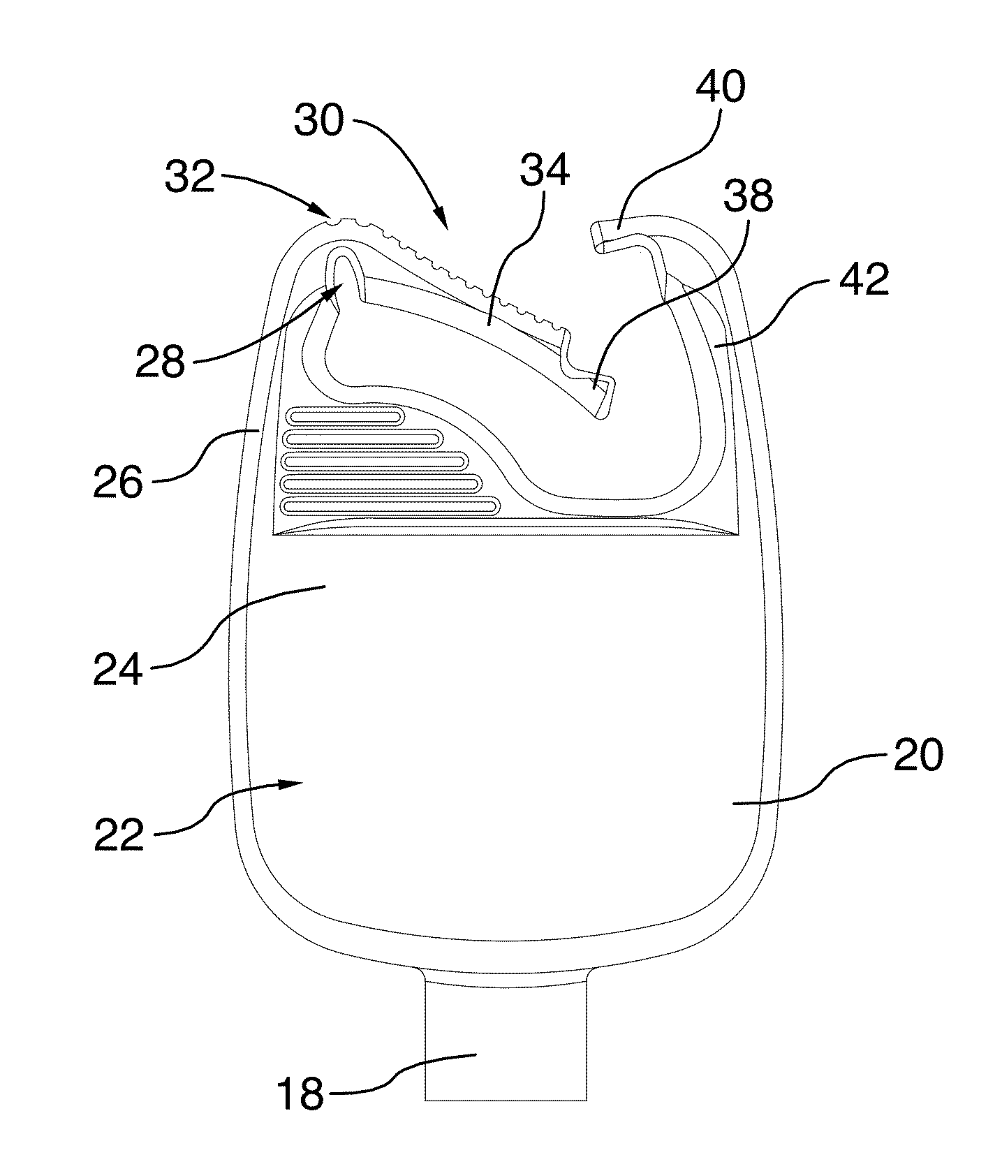 Open-clip blow molding method and a blow molded article which integrally provide a clip for securement to another item