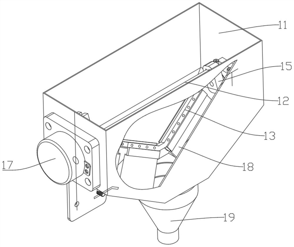 Powder hopper and powder feeder device thereof