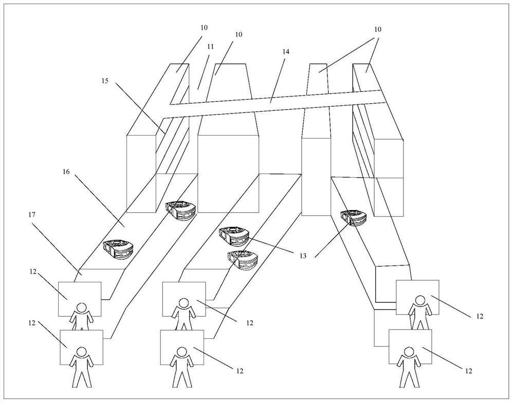 Goods warehousing processing method, device and equipment and storage medium