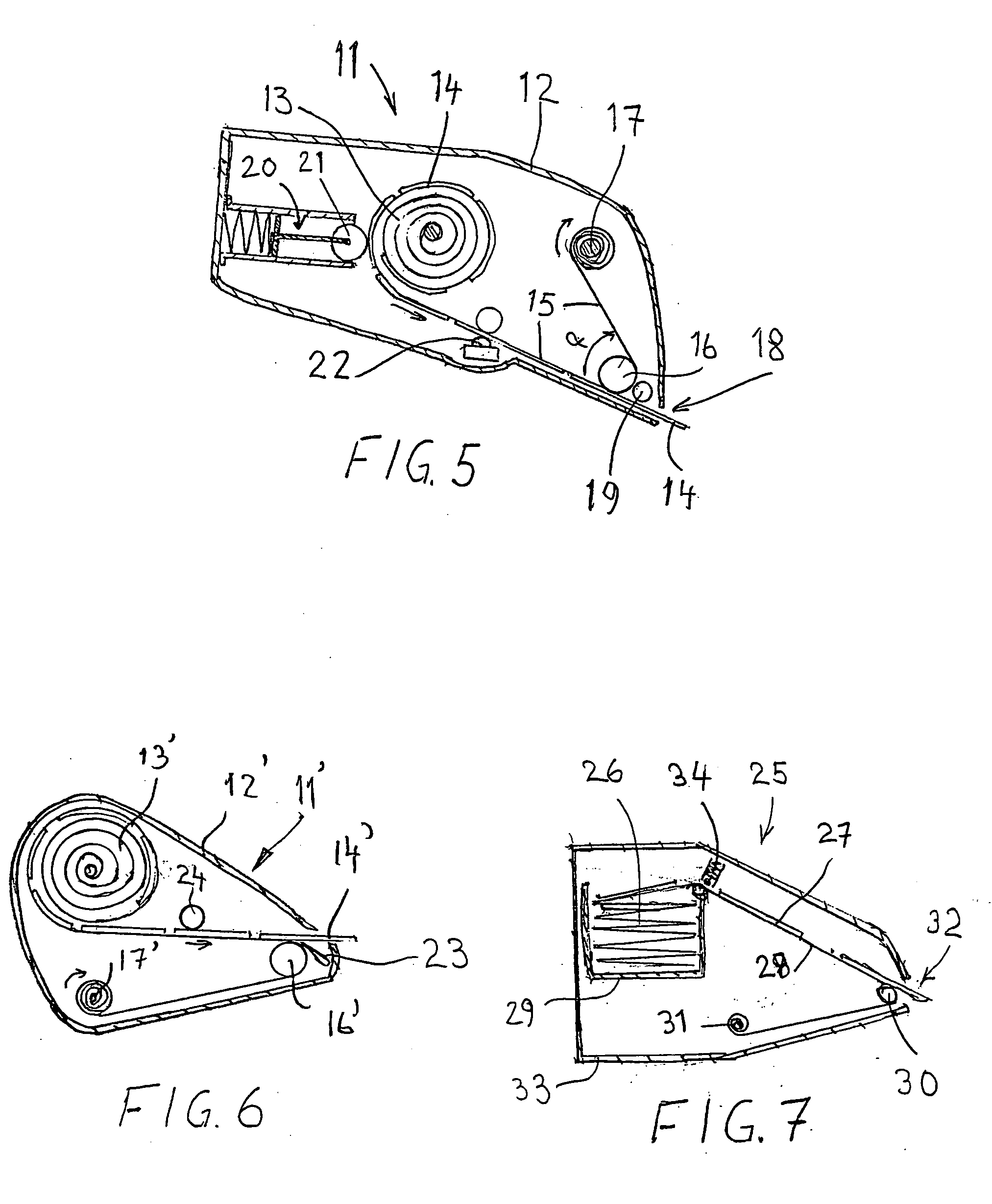 Dispenser and roll for absorbent articles
