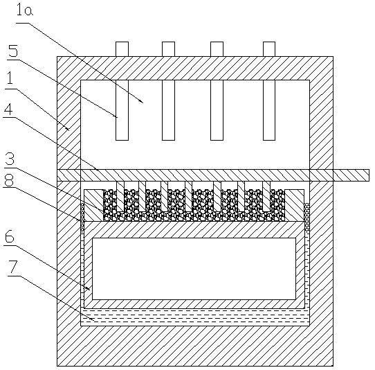 Drying and calcining method for bulk material and device thereof