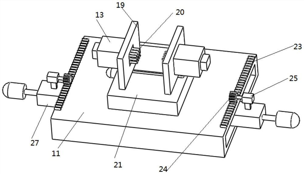 Convenient-to-adjust positioning device for machine tool accessory mold and method