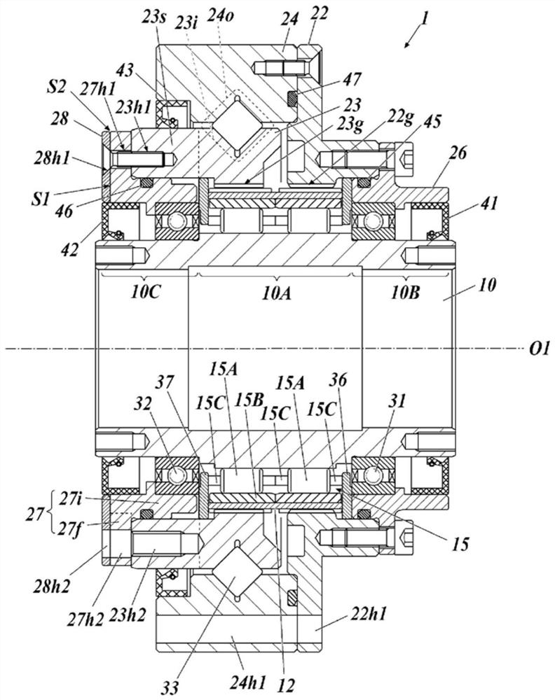 Speed reduction device
