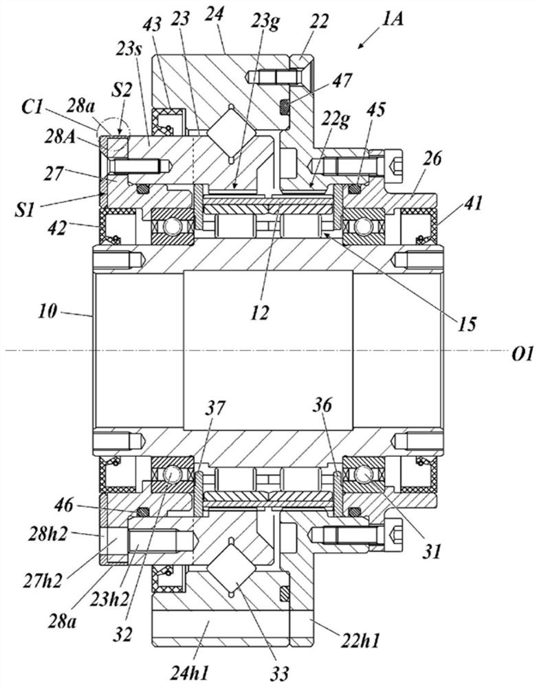 Speed reduction device