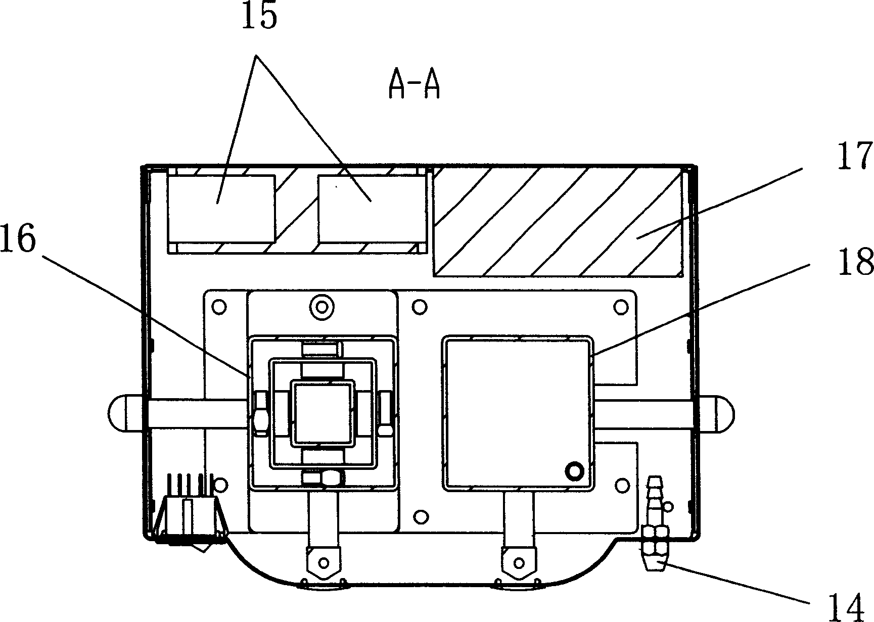 Oxygen-hydrogen heating method and system for soldering iron