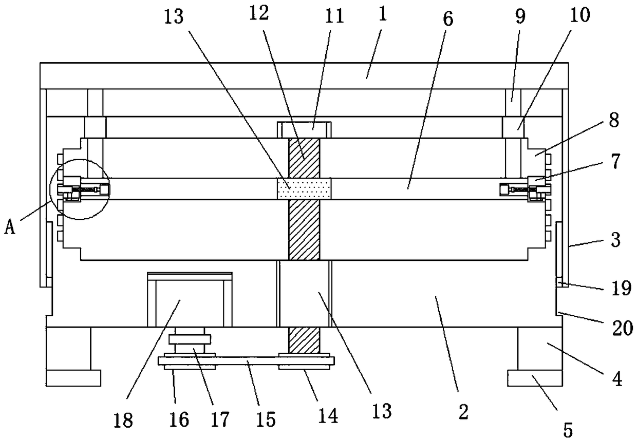 Intelligent home bed realizing omnibearing adjustable height