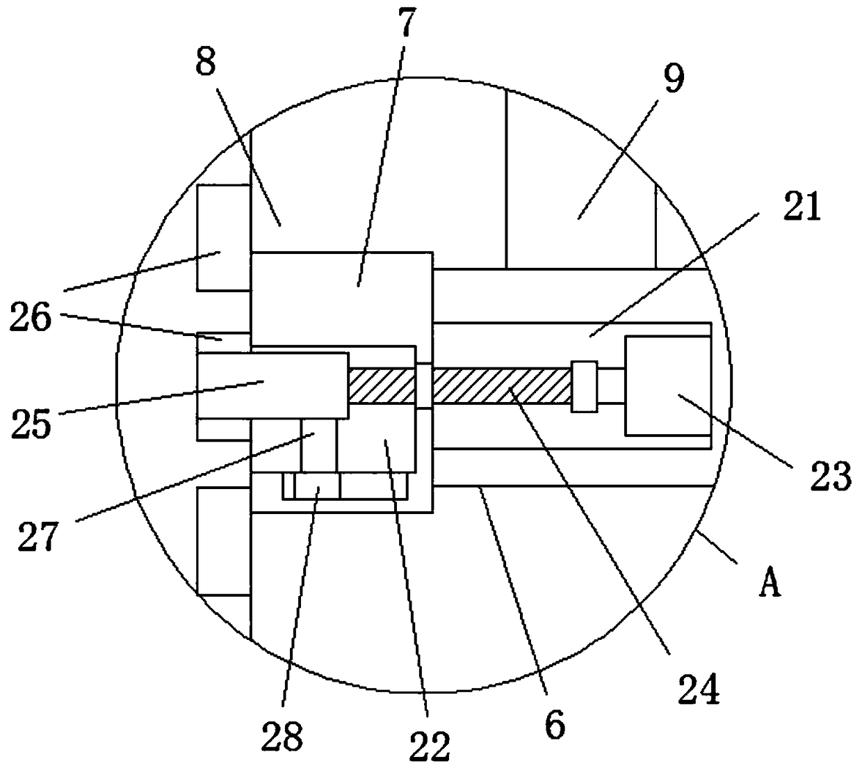 Intelligent home bed realizing omnibearing adjustable height