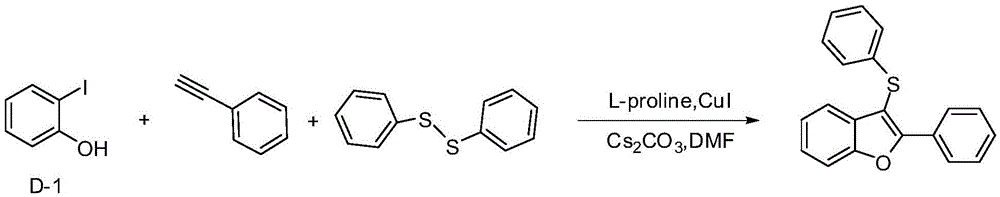 Preparation method of polysubstituted benzofuran derivative