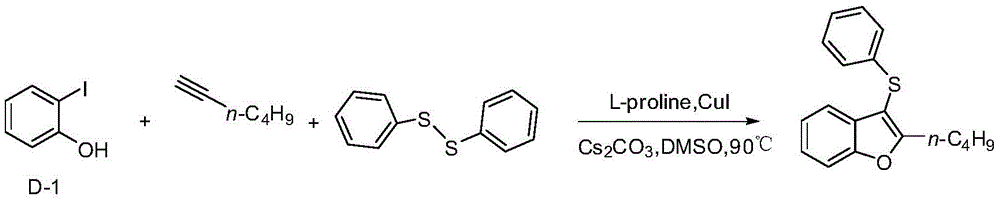 Preparation method of polysubstituted benzofuran derivative