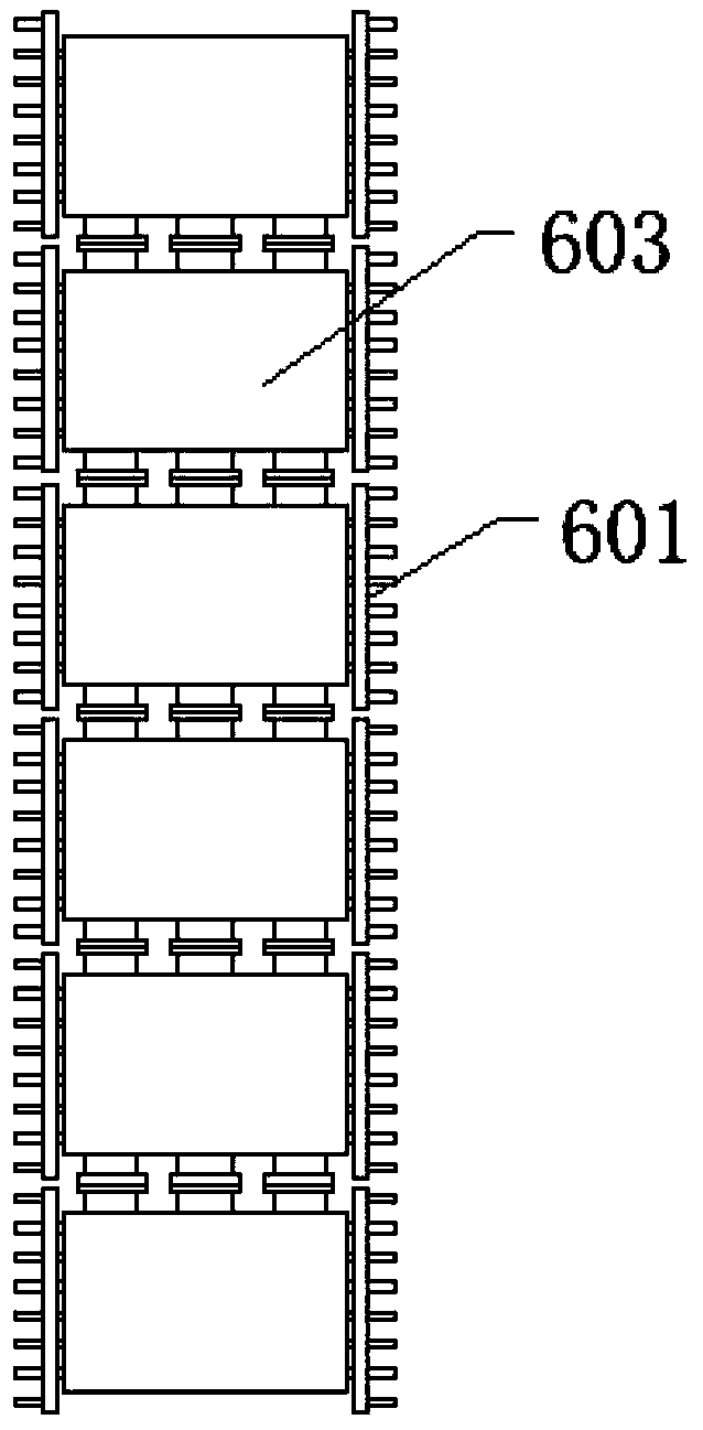 Temporary yacht boarding structure for coast and implementation method thereof