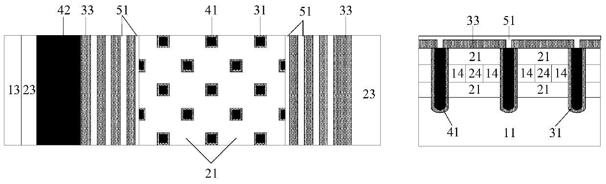 Longitudinal floating field plate device with charge balance voltage withstanding layer and manufacturing method thereof