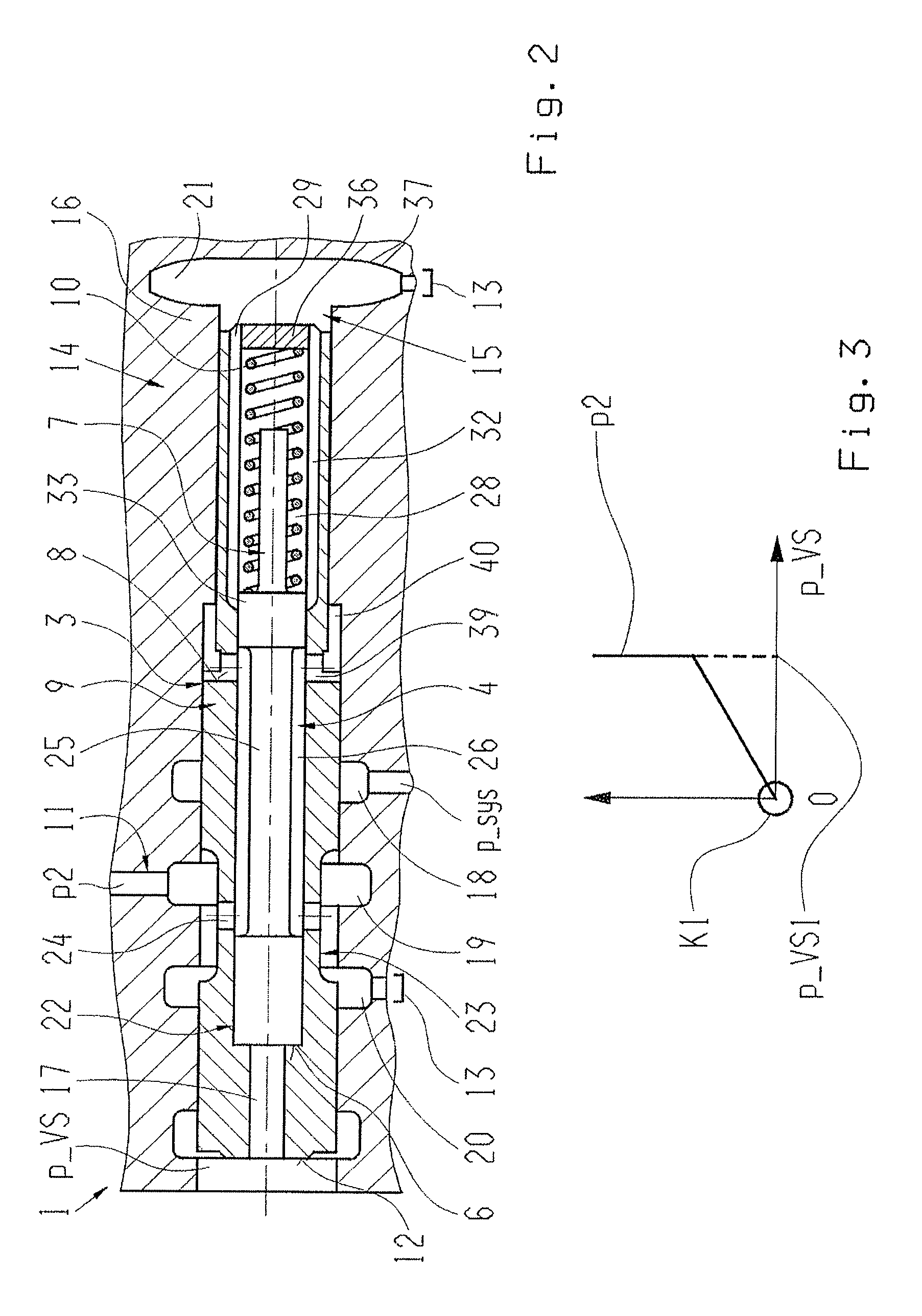 Hydraulic valve system for actuating at least one shifting element of a transmission