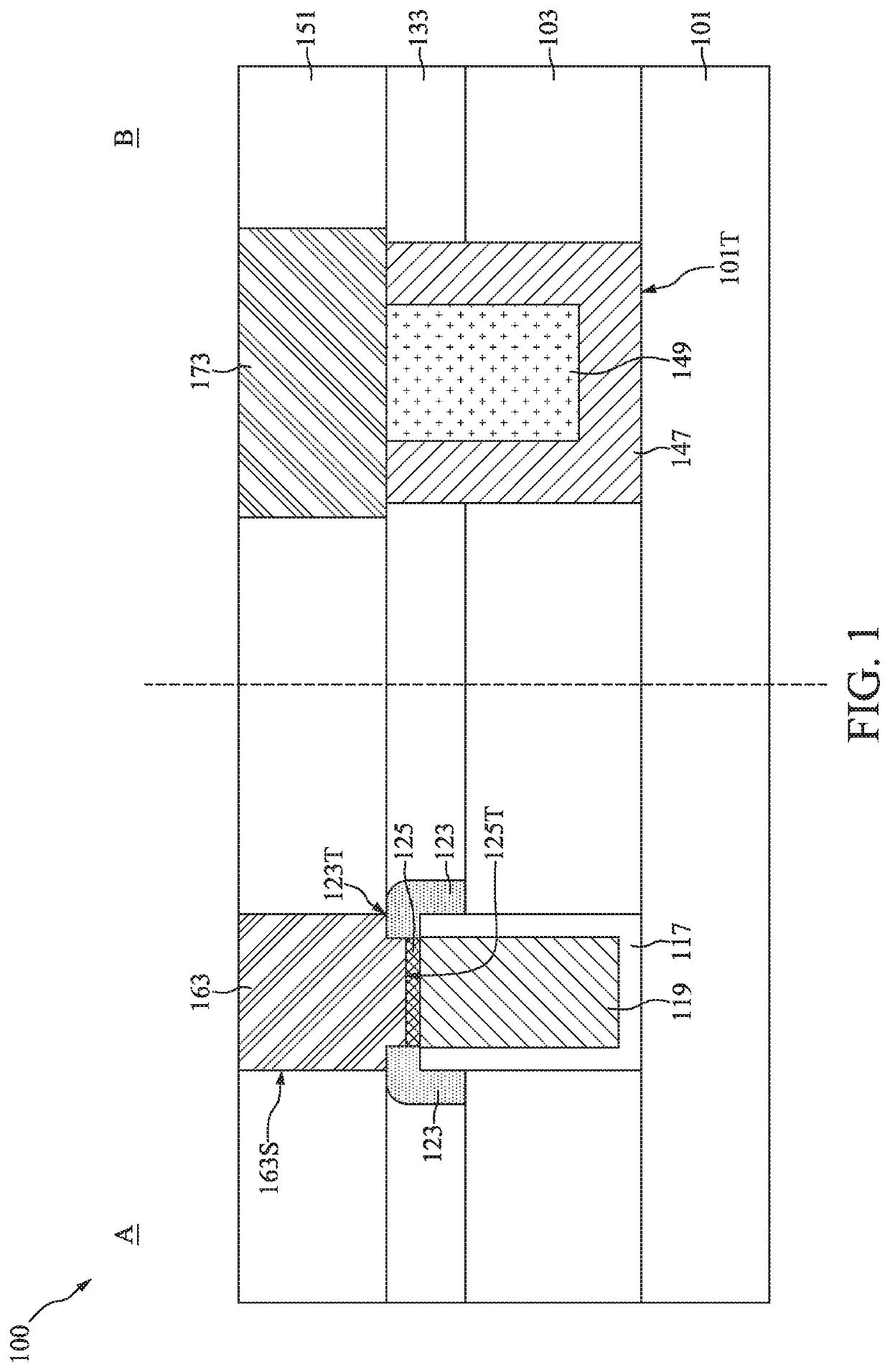 Semiconductor device with composite landing pad for metal plug